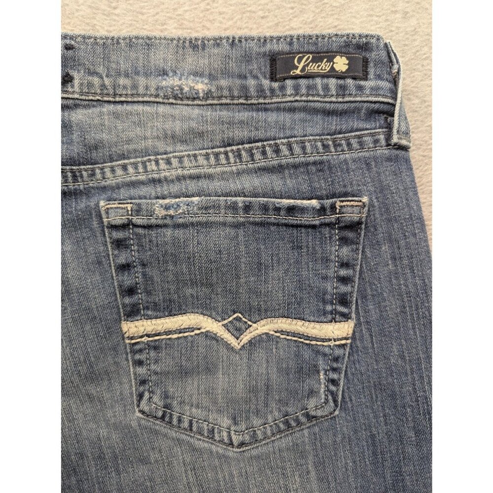 Lucky Brand Bartlett Sweet N Low Jeans Womens 10 Blue Bootcut Stretch 30x28 - Picture 10 of 15
